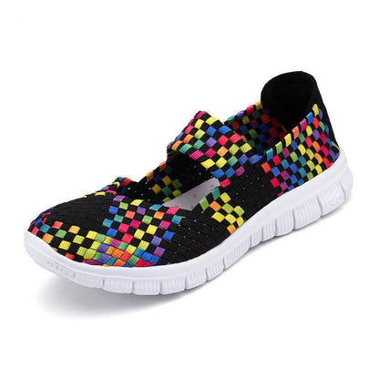 Woven & Colorful Women's slip-on shoes