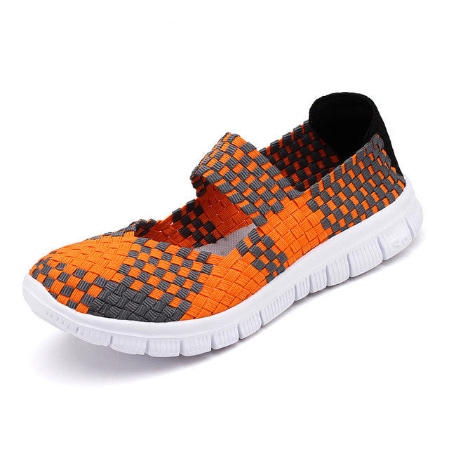 Woven & Colorful Women's slip-on shoes