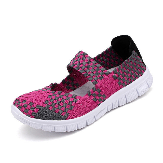 Woven & Colorful Women's slip-on shoes