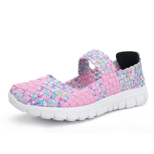 Woven & Colorful Women's slip-on shoes