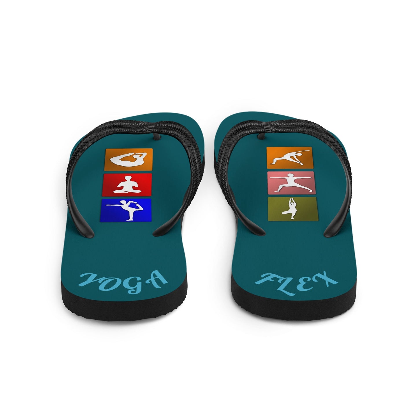 Yoga flex design flip flops