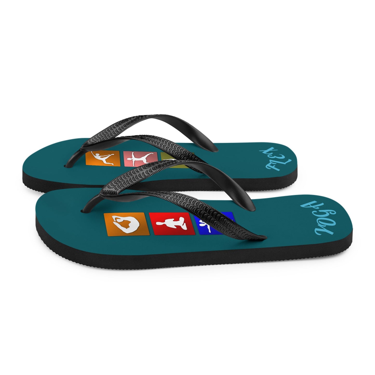 Yoga flex design flip flops