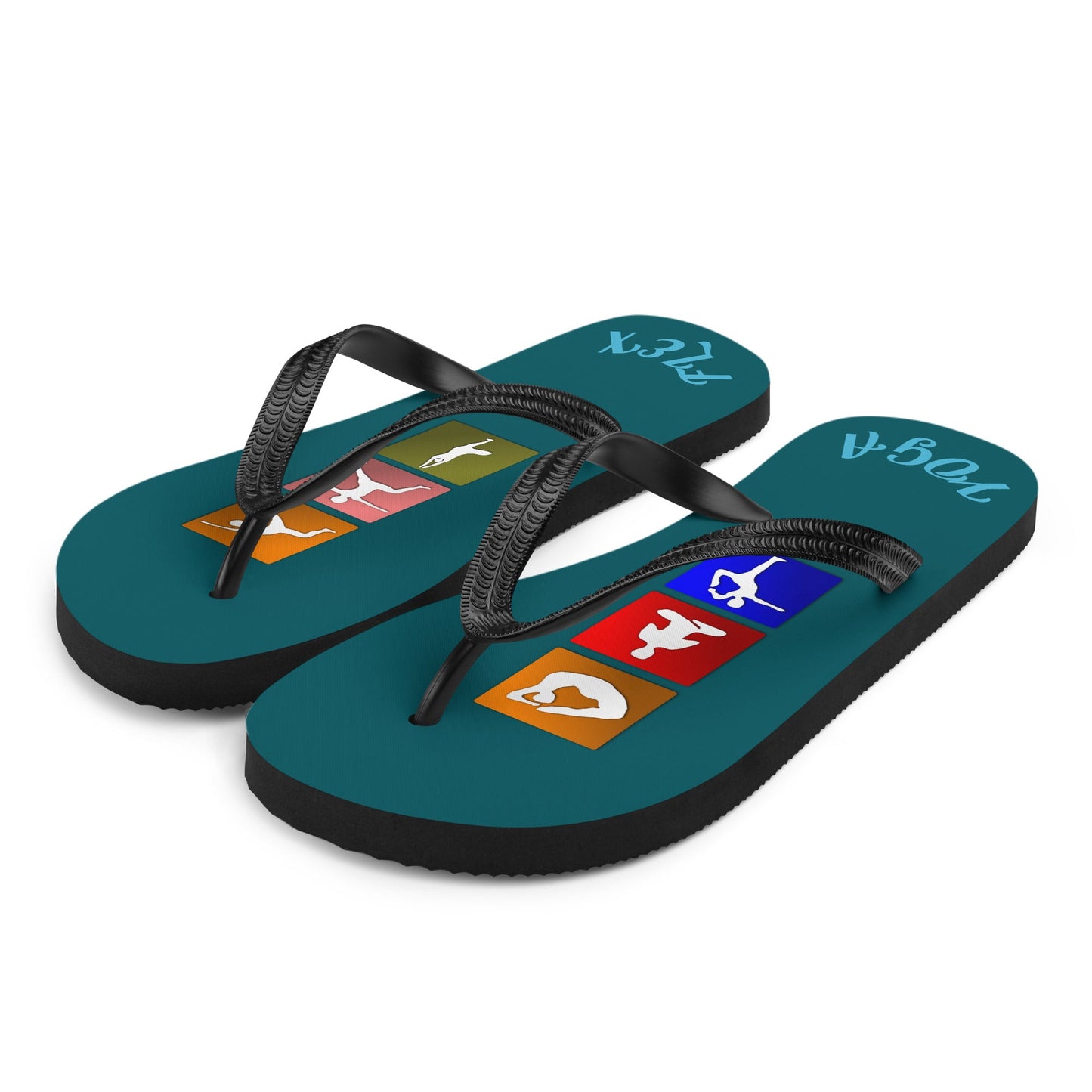 Yoga flex design flip flops