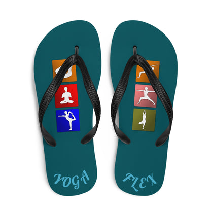 Yoga flex design flip flops